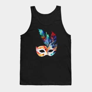 Masquerade mask Tank Top